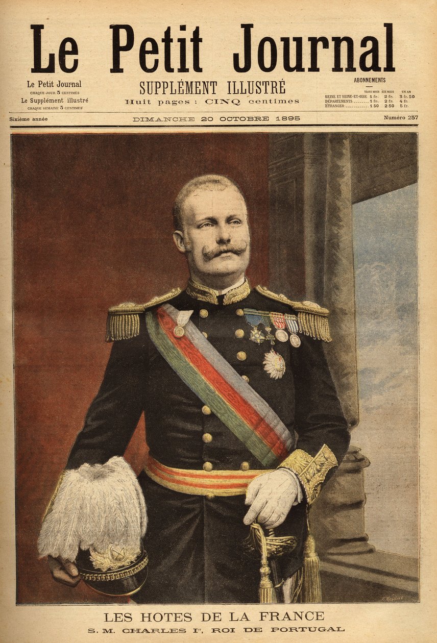 Portrét Karla I. (Karel Ferdinand z Bragance od Unknown artist