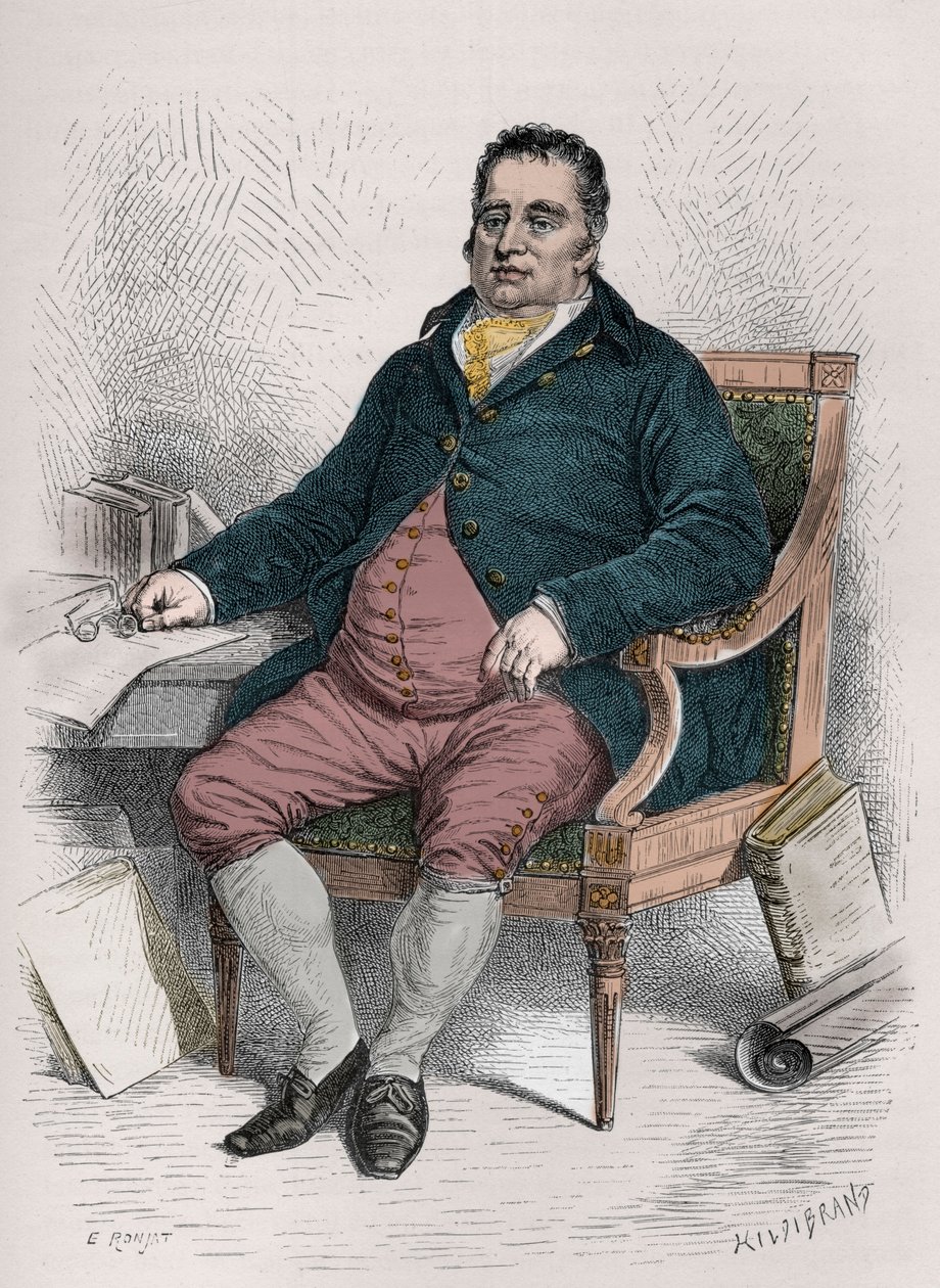 Charles James Fox (1749-1806) britský politik od Unknown artist