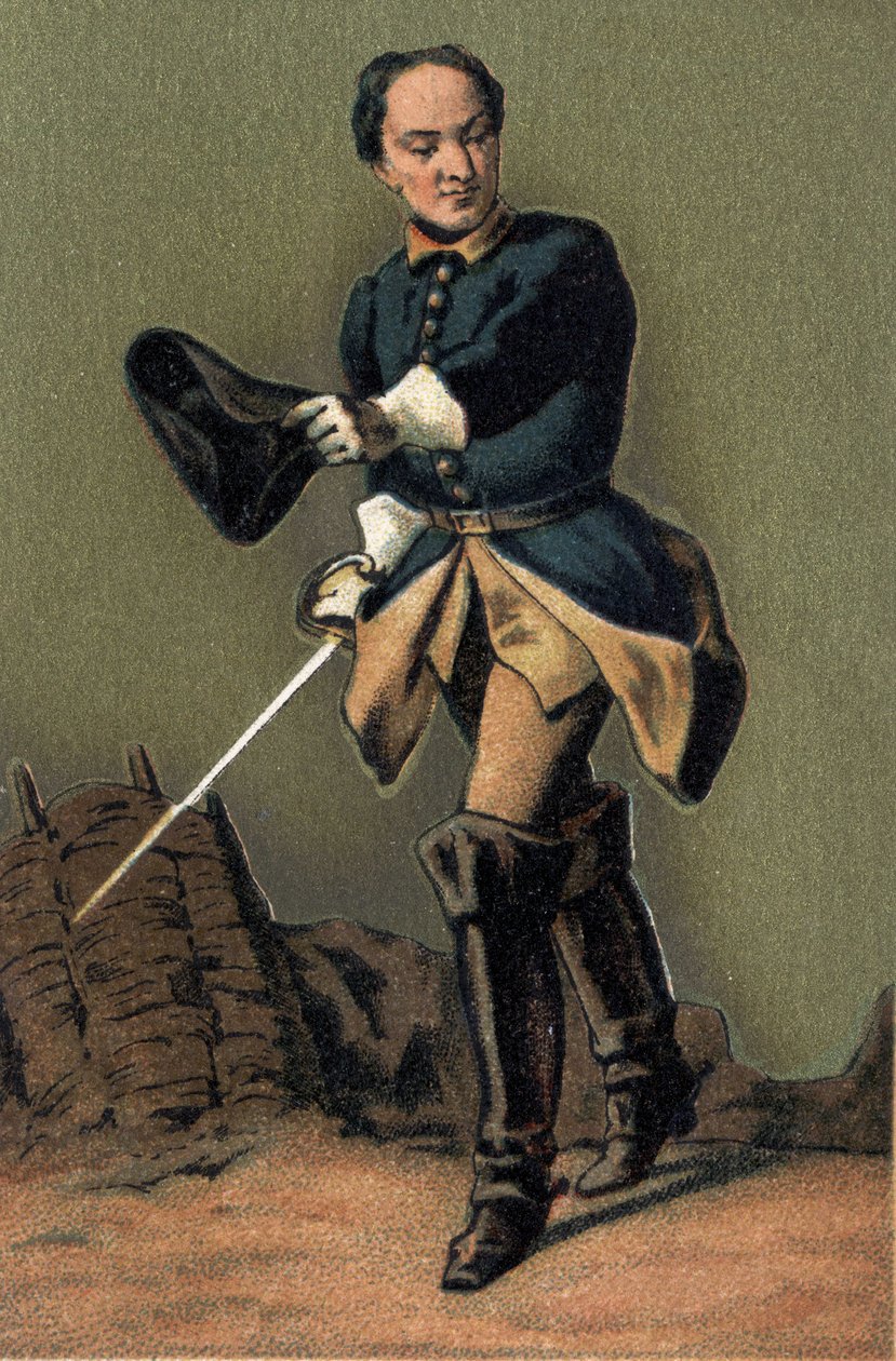 Portrét Karla XII. (1682 - 1718), krále Švédska. od Unknown artist