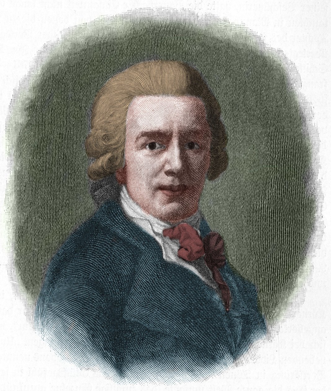 Portrét Christiana Gottfrieda Kornera (1756-1831) německý právník, přítel Friedricha Schillera. od Unknown artist