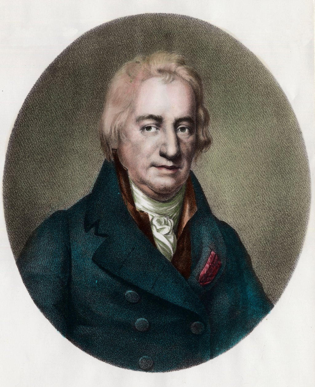 Portrét Clauda Bertholleta (1748 - 1822) francouzského chemika. Rytina 19. století. Soukromá sbírka. od Unknown artist