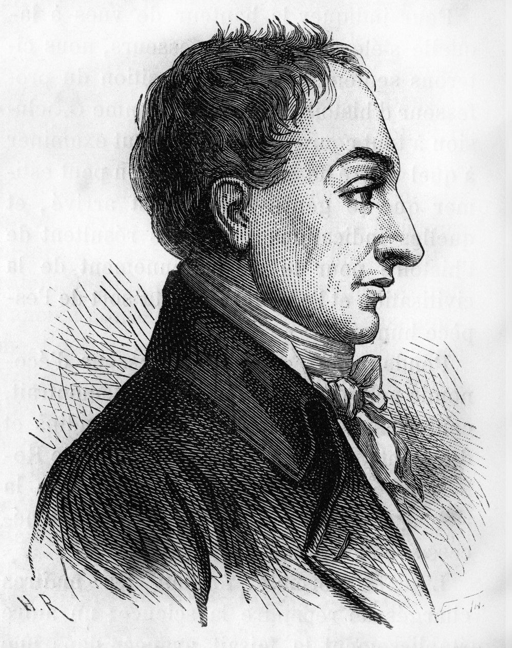Portrét Constantina Françoise de Chasseboeuf Comte de Volney - v „“ Histoire de France““ od Henriho Martina, sd. 19. století. od Unknown artist