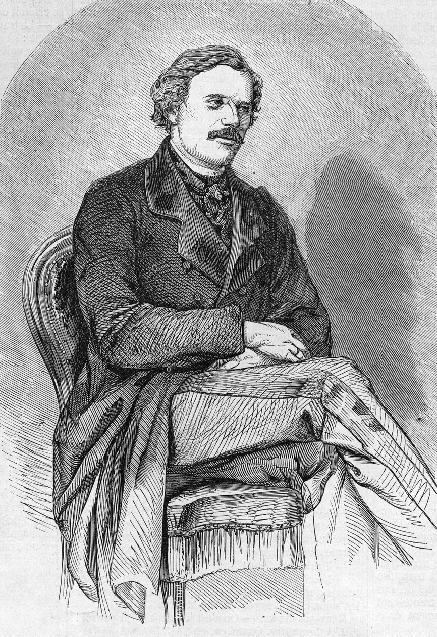 Portrét Daniela Dunglase Home (1833-1886) střední tartan. od Unknown artist