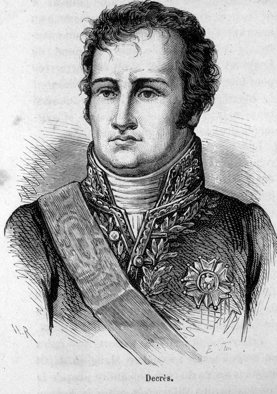 Portrét Denise Decrese (1761-1820) francouzského námořníka. od Unknown artist