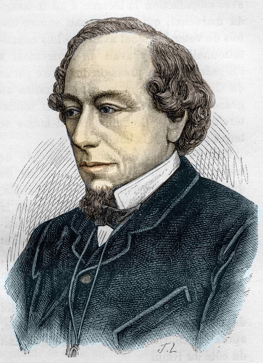 Portrét Disraeliho Benjamina (Lord Beaconsfield od Unknown artist