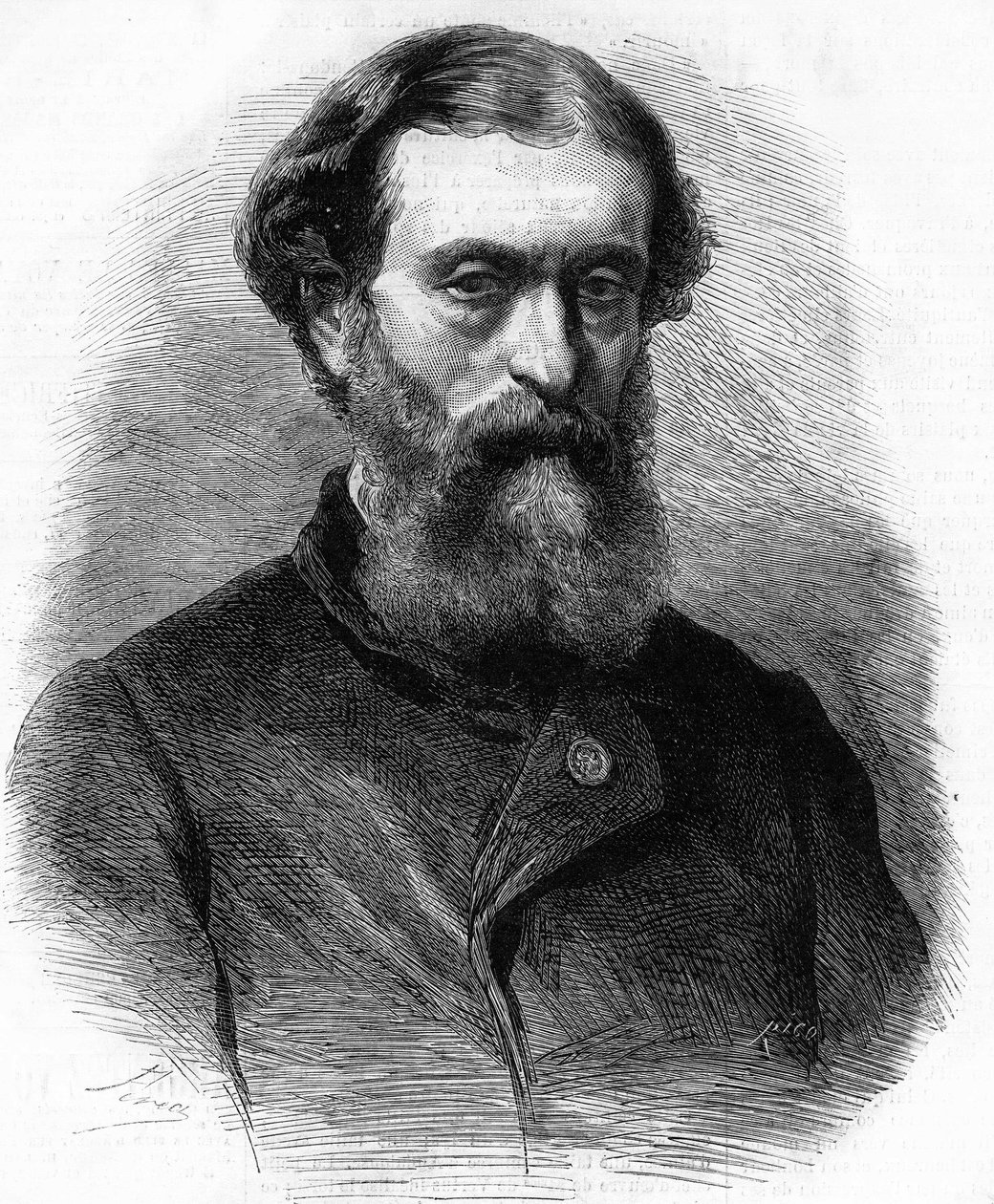 Portrét Dona Eugenia de Ochoa (1833-1889) španělského literáta a politika. od Unknown artist