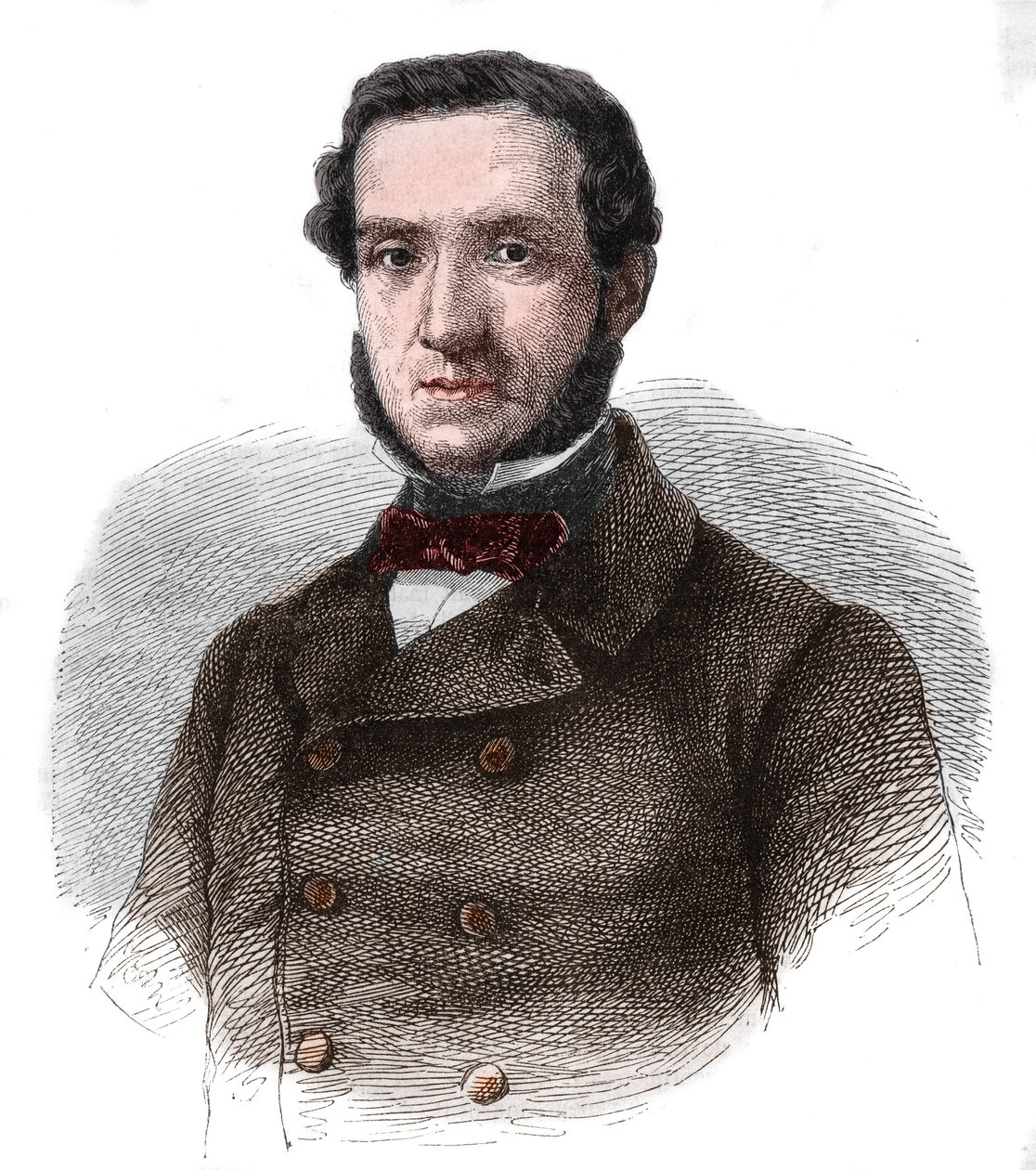 Portrét Edouarda Drouyna de Lhuyse (1805-1881), francouzského diplomata a politika od Unknown artist
