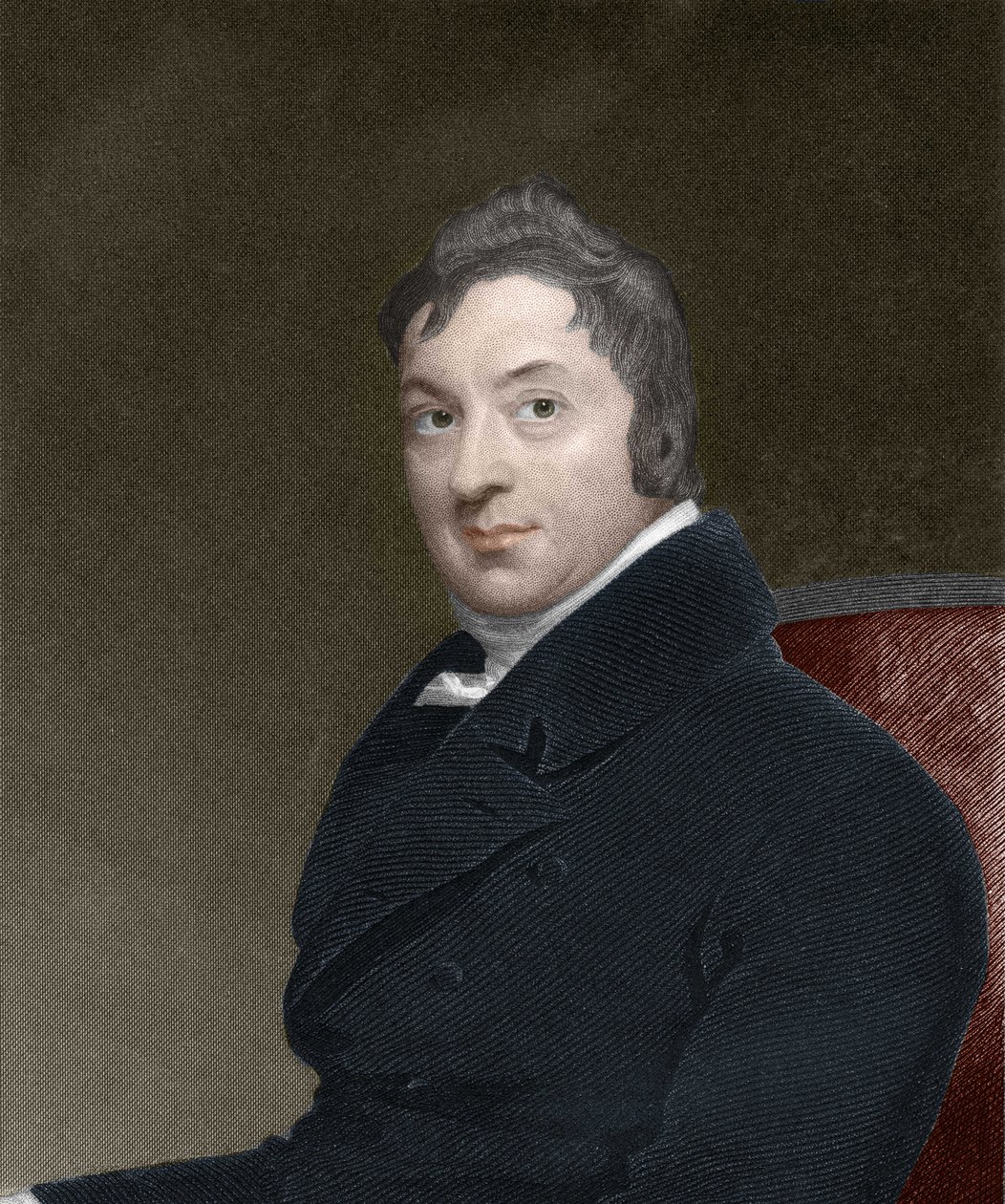 Portrét Edwarda Jennera (1749-1823), anglického lékaře, objevitele imunity proti pravým neštovicím. od Unknown artist