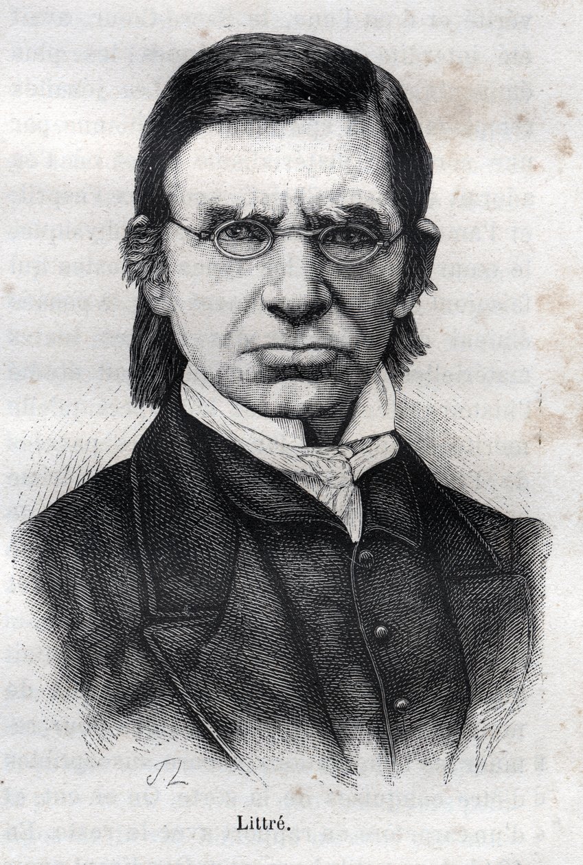 Portrét Emile Littré (1801 - 1881) od Unknown artist