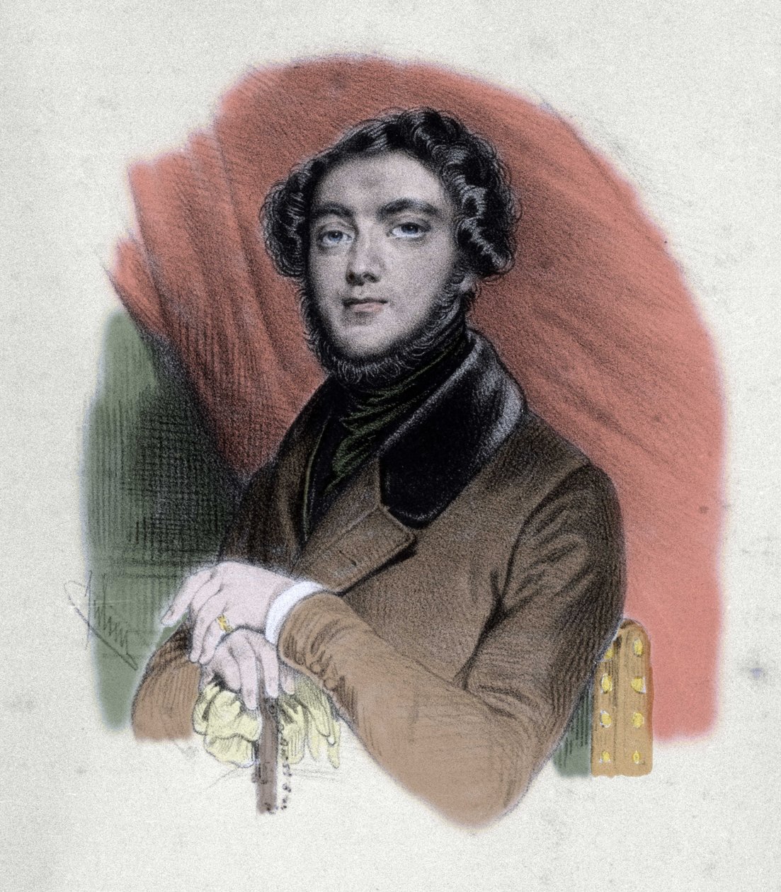 Portrét Eugene Sue (1804-1857), francouzský spisovatel. od Unknown artist