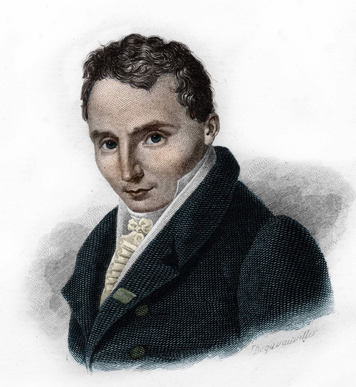Portrét Ferdinanda Hérolda (1791 - 1833), francouzského skladatele. od Unknown artist