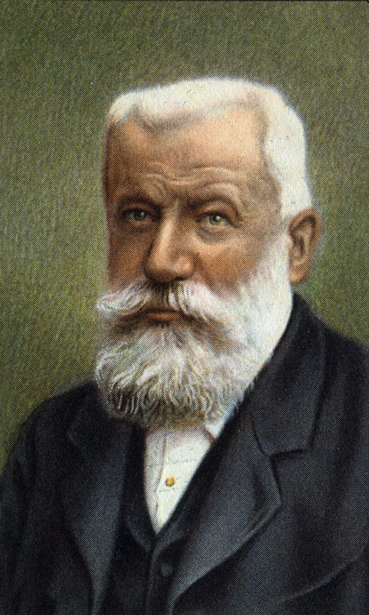 Portrét Fernanda Foresta, francouzského vynálezce. od Unknown Artist