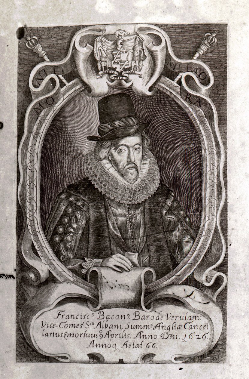 Portrét Francise Bacona (1561 - 1626). od Unknown artist