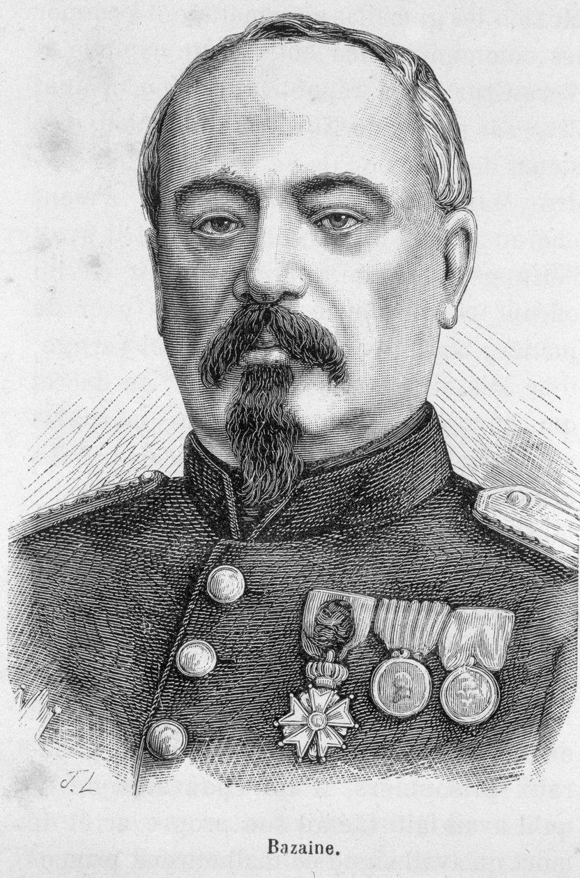 Portrét Francois Achille Bazaine (Francois-Achille od Unknown artist