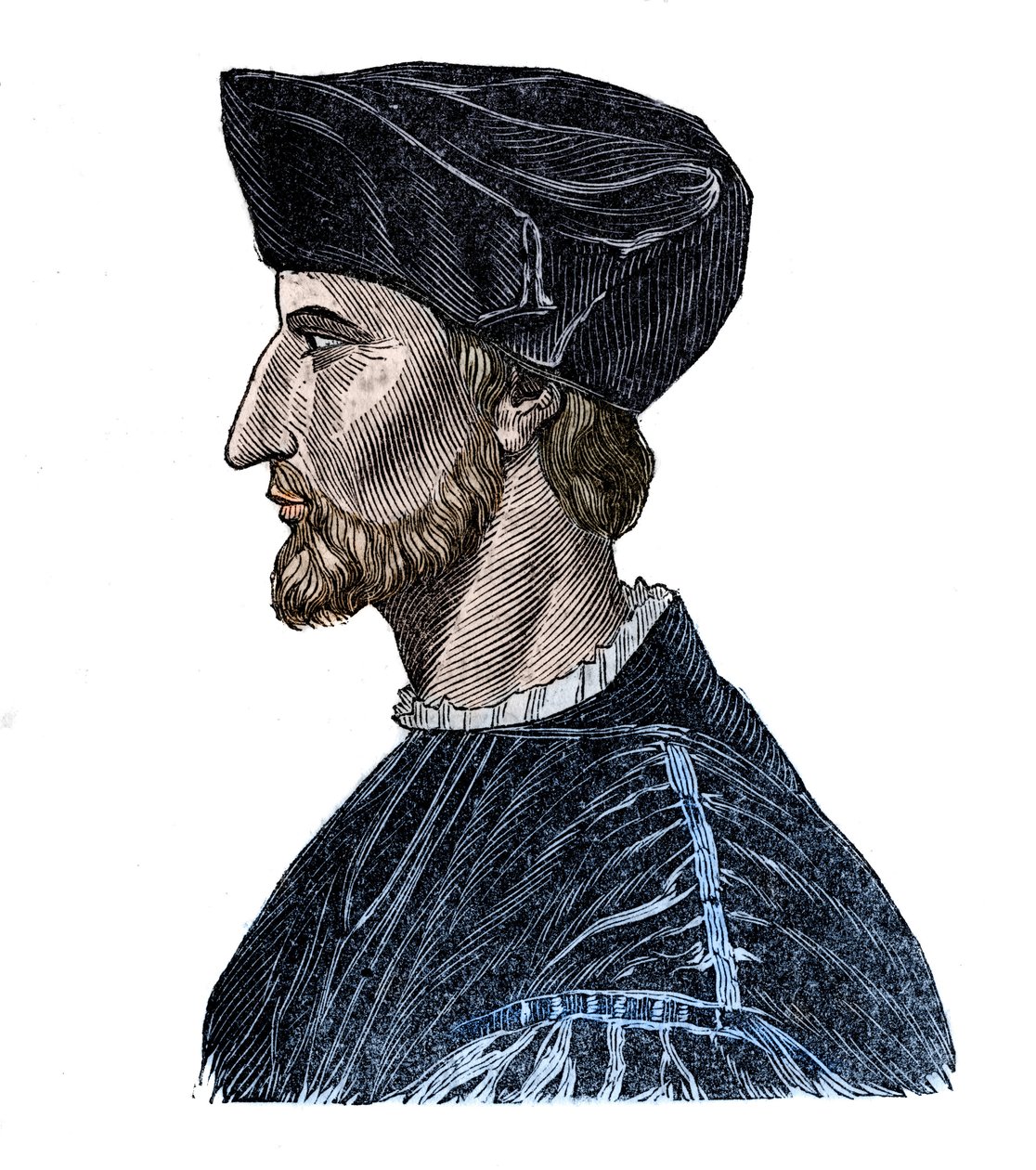 Portrét Francoise Rabelaise (1494-1553), francouzského spisovatele a lékaře. od Unknown artist