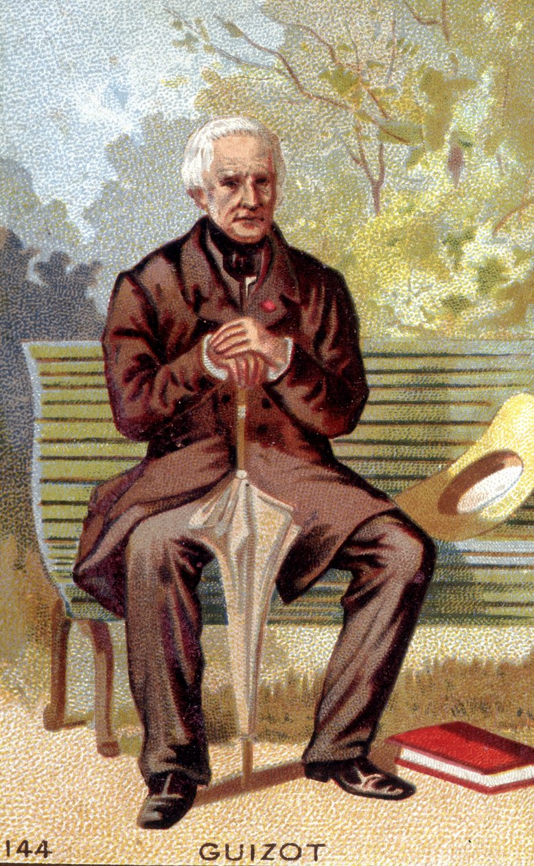 Portrét Françoise Guizota (1787 - 1874), francouzského politika a historika. od Unknown artist