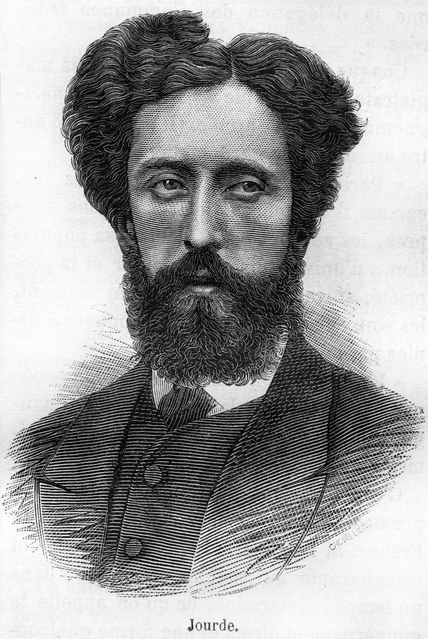 Portrét Francoise Jourdeho. Francouzská revoluce 1843-1893. od Unknown artist