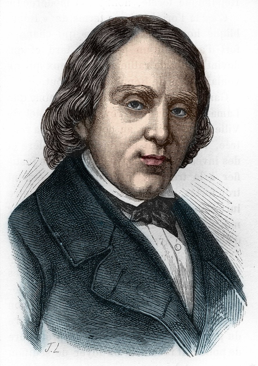 Portrét Françoise Vincenta Raspaila (1794-1878), francouzského biologa, chemika a politika. od Unknown artist