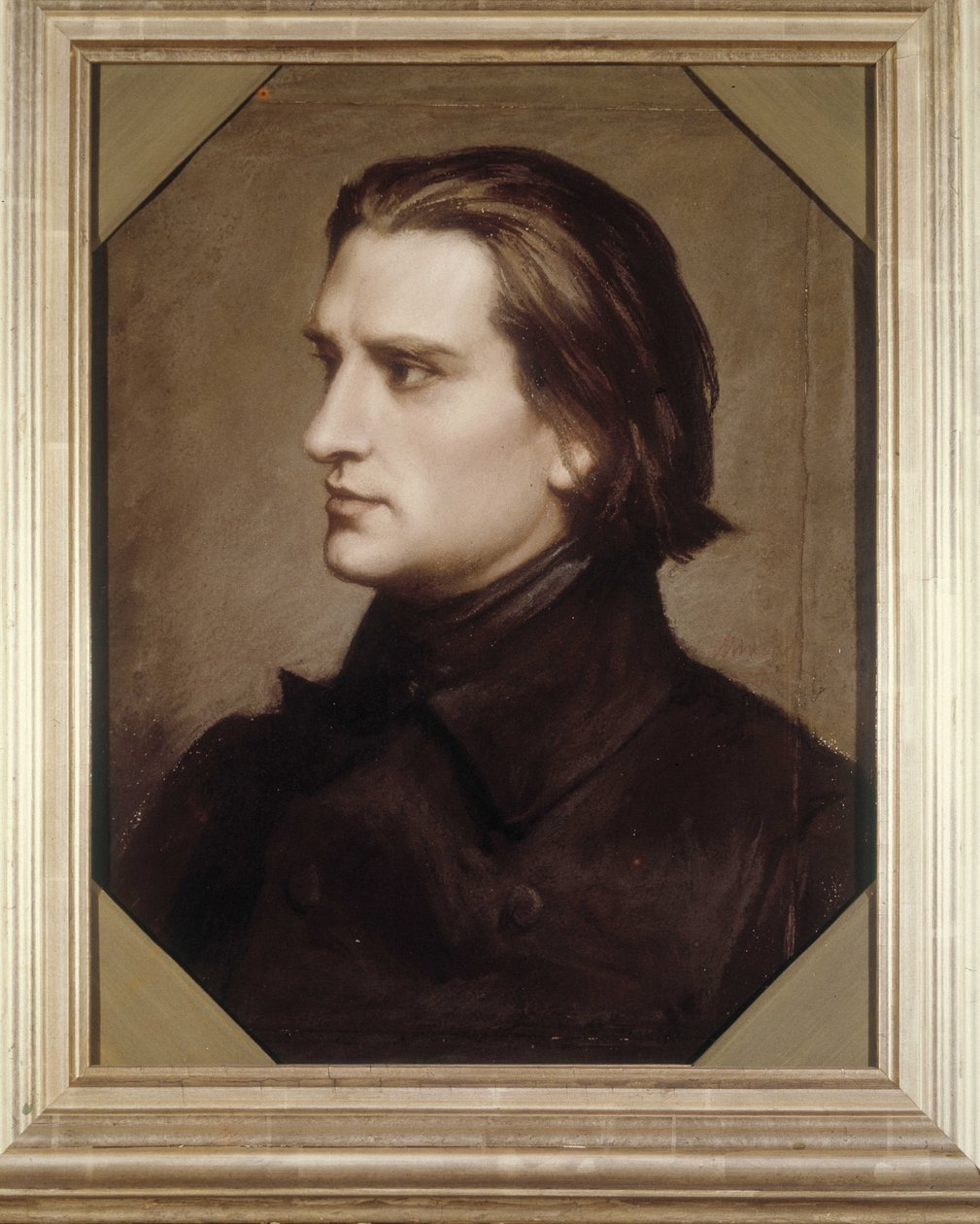 Portrét Franze Liszta (1811-1886), maďarského skladatele a klavíristy. od Unknown artist