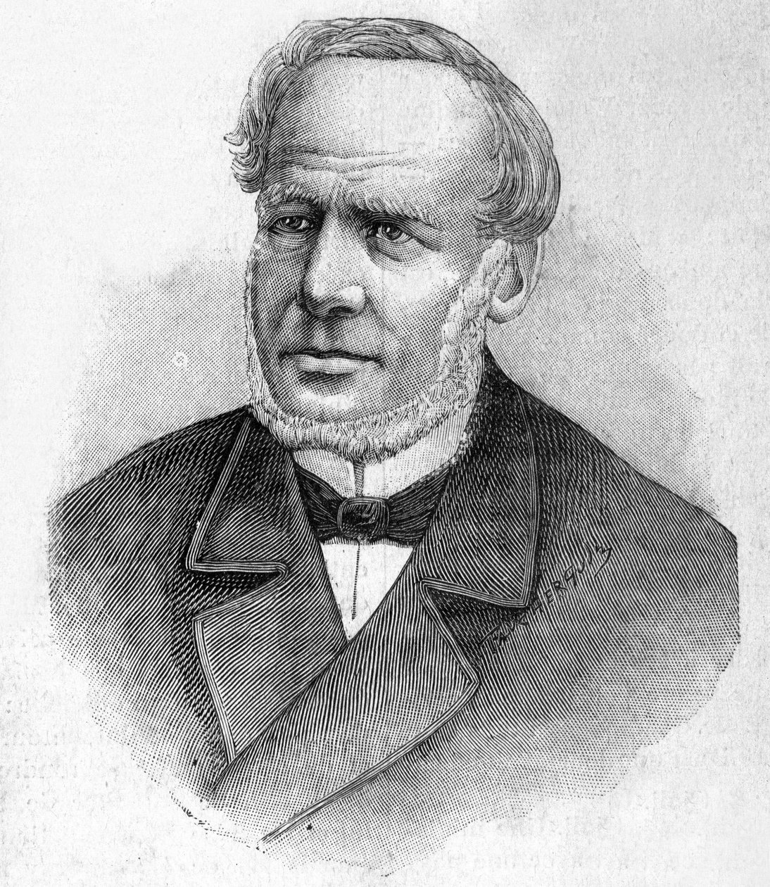 Portrét Franze de Champagny (1804 - 1882) - v „“Les Contemporains“, n. d. koncem 19. století. od Unknown artist