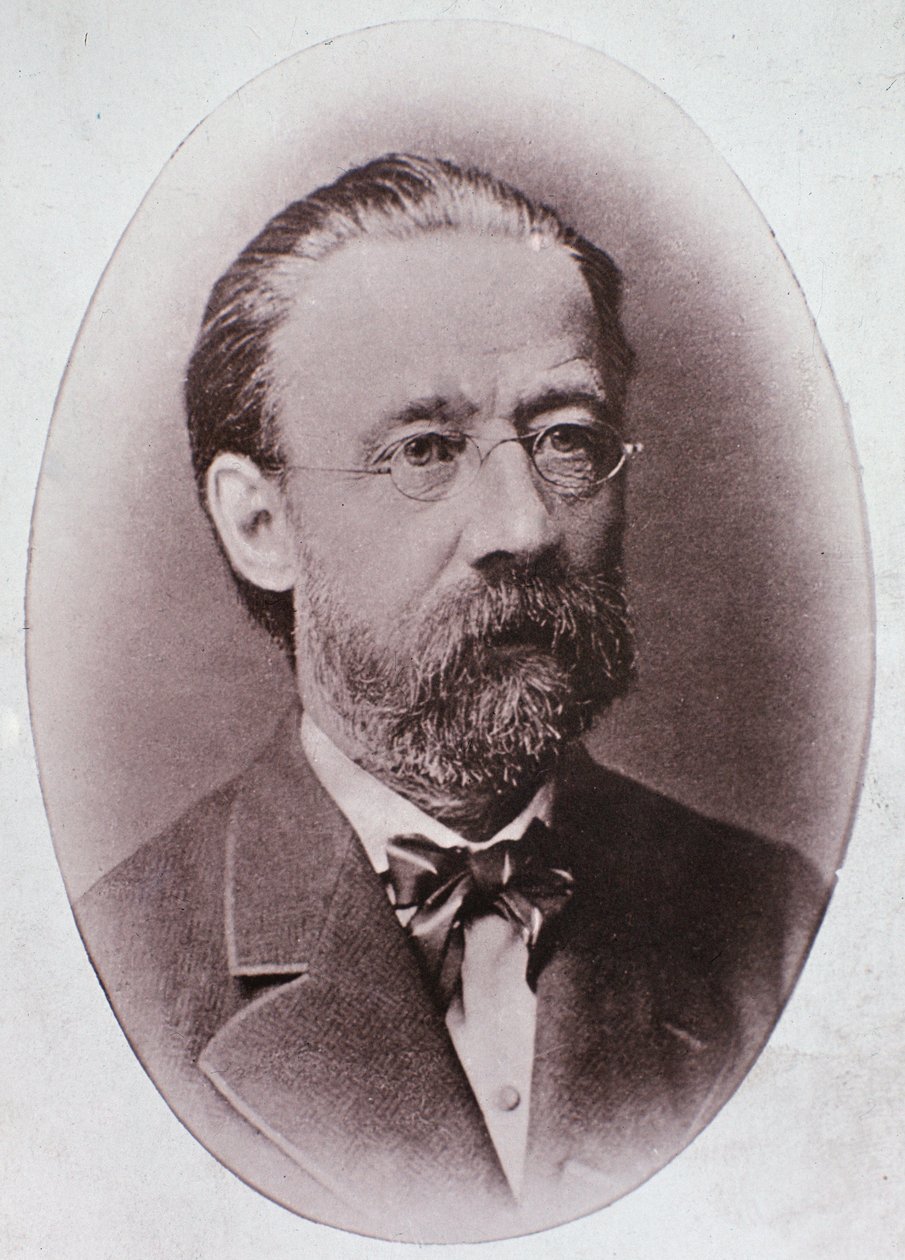 Portrét Friedricha Smetany (rytina za fotografií) od Unknown artist