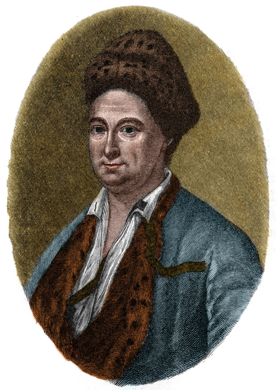 Portrét Friedricha von Hagedorn od Unknown artist