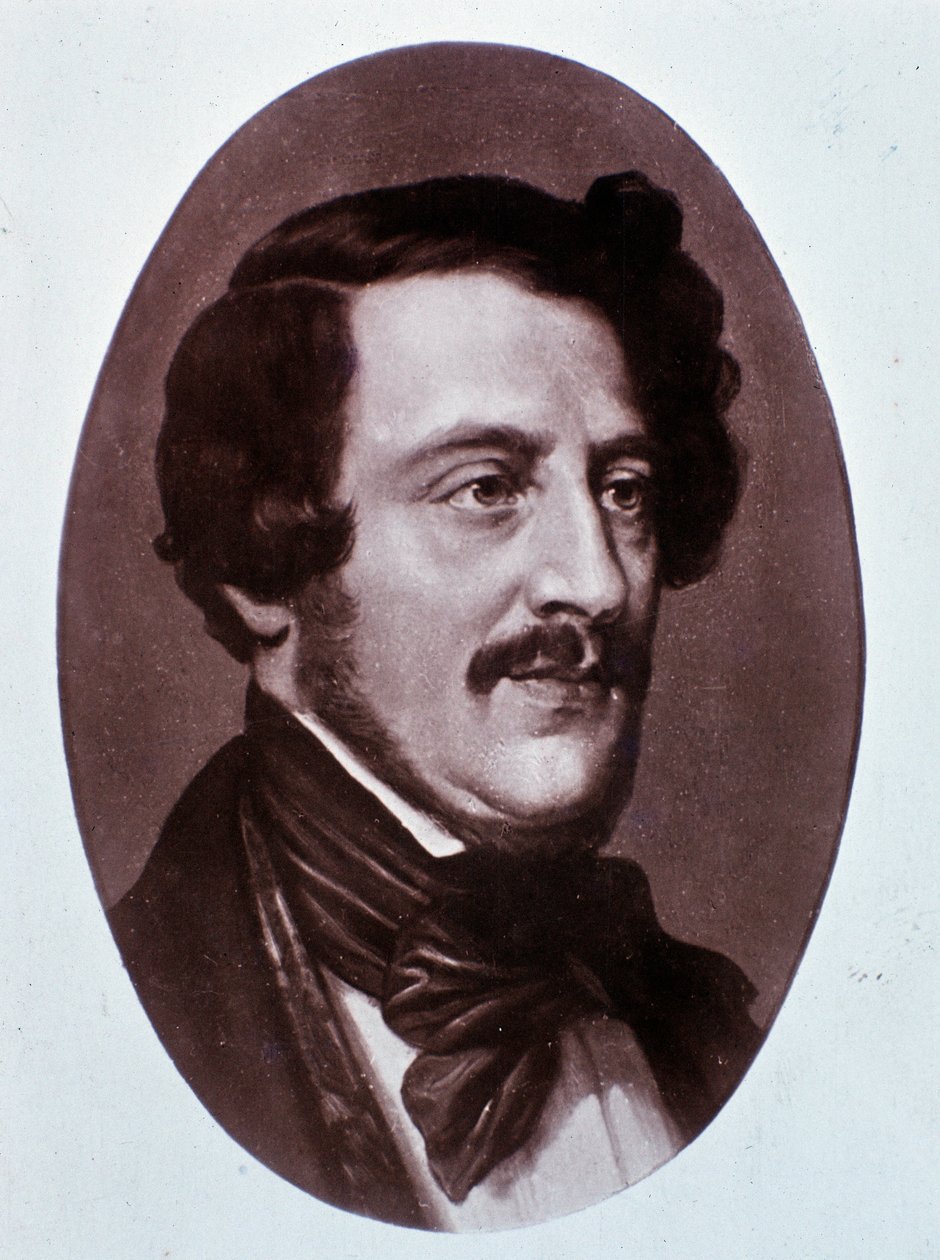 Portrét Gaetana Donizettiho (rytina) od Unknown artist