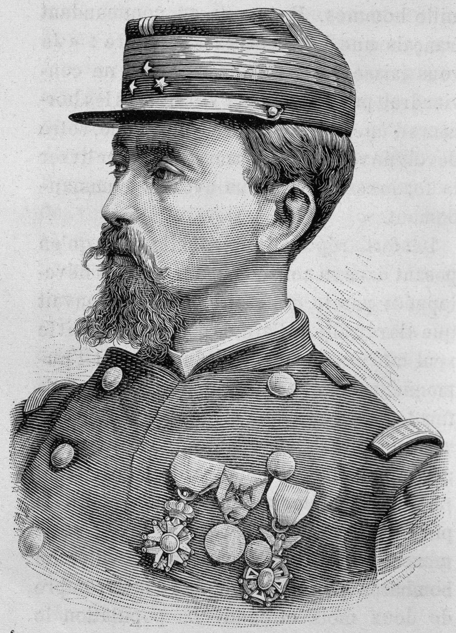 Portrét generála Crémera. 19. století rytina. od Unknown artist
