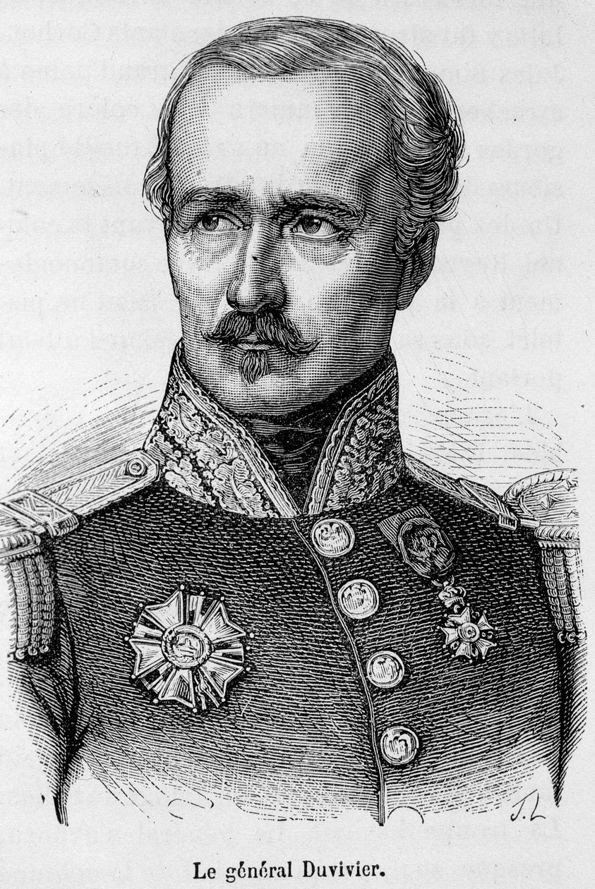 Portrét generála Franciade Fleurus Duvivier (1794-1848). od Unknown artist