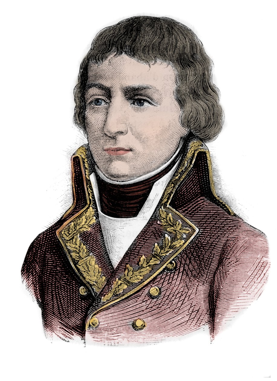 Portrét generála Leonarda Mathurina Duphota 1769-1797 od Unknown artist