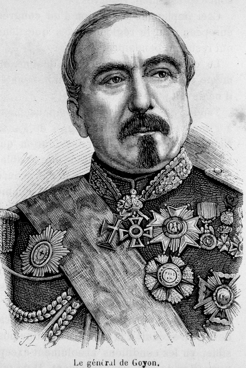 Portrét generála de Goyona od Unknown artist