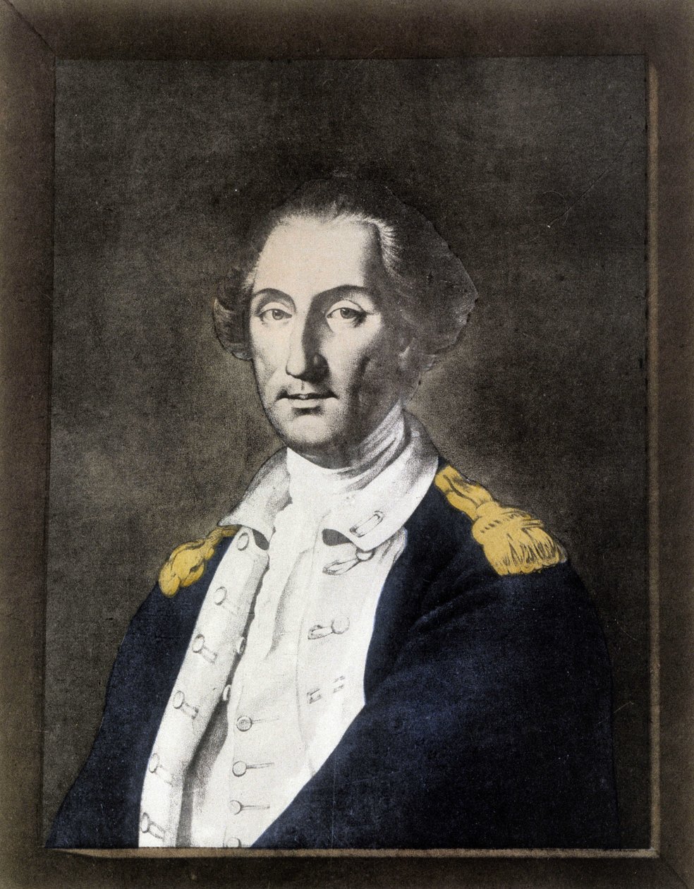 Portrét George Washingtona (1732 - 1799) od Unknown artist