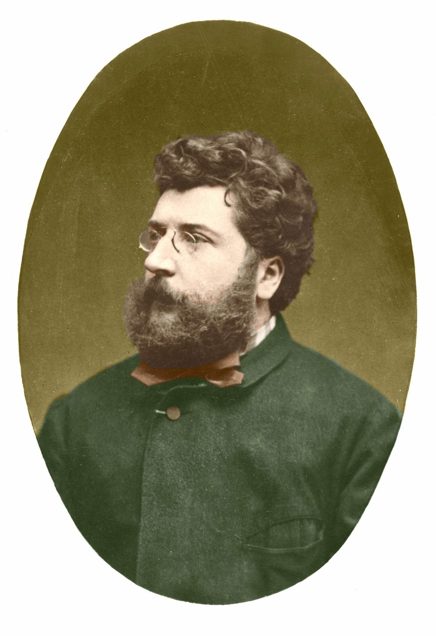 Portrét Georgese Bizeta (1838 - 1875). od Unknown artist