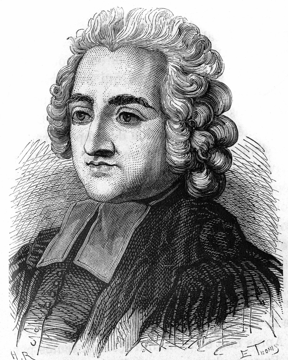 Portrét Germain Louis de Chauvelin. francouzský politik. 1685-1762 od Unknown artist