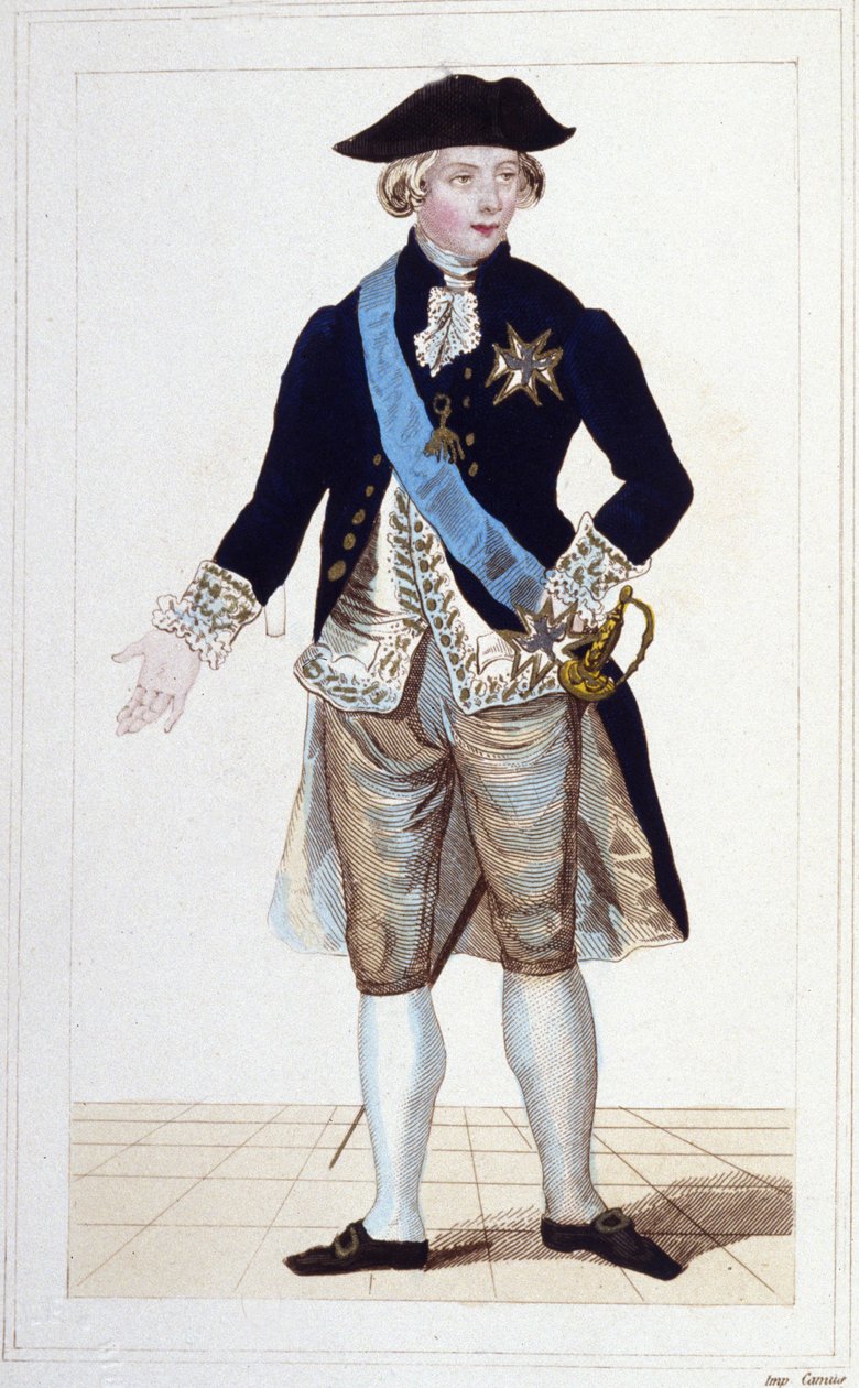 Portrét Gilberta Mottiera, markýze de La Fayette (1757-1834). od Unknown artist