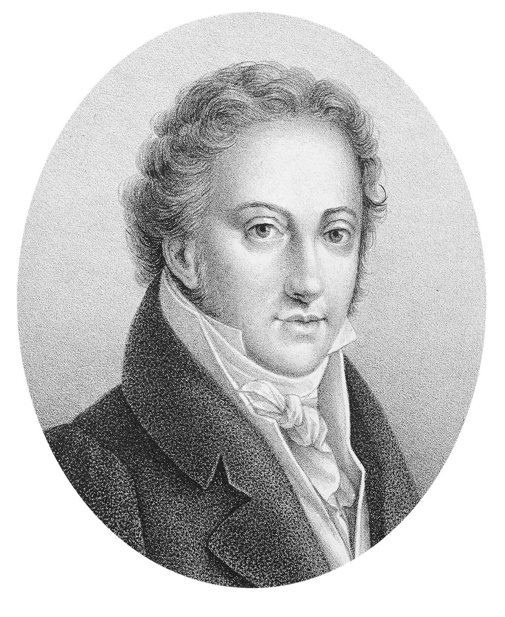 Portrét Gioacchina Rossiniho (1792-1868) italského skladatele. od Unknown artist