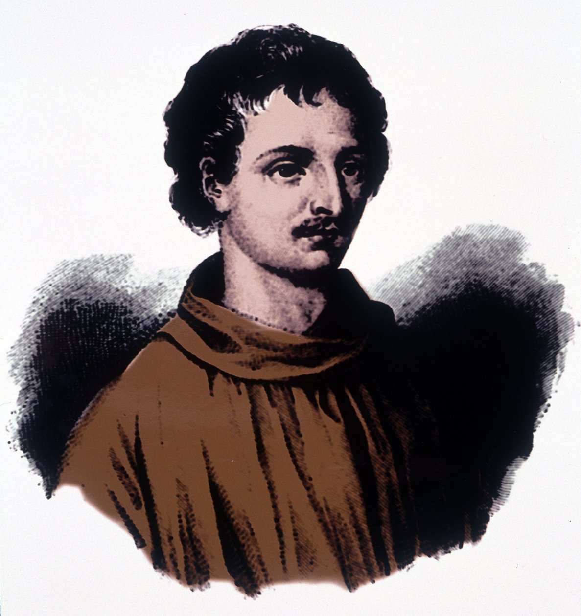 Portrét Giordana Bruna (1548 - 1600) od Unknown artist