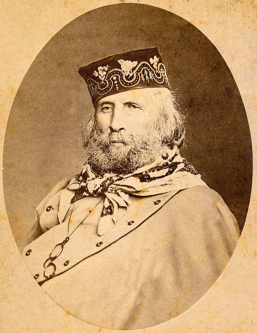 Portrét Giuseppe Garibaldiho (1807-1882) 1875. od Unknown artist