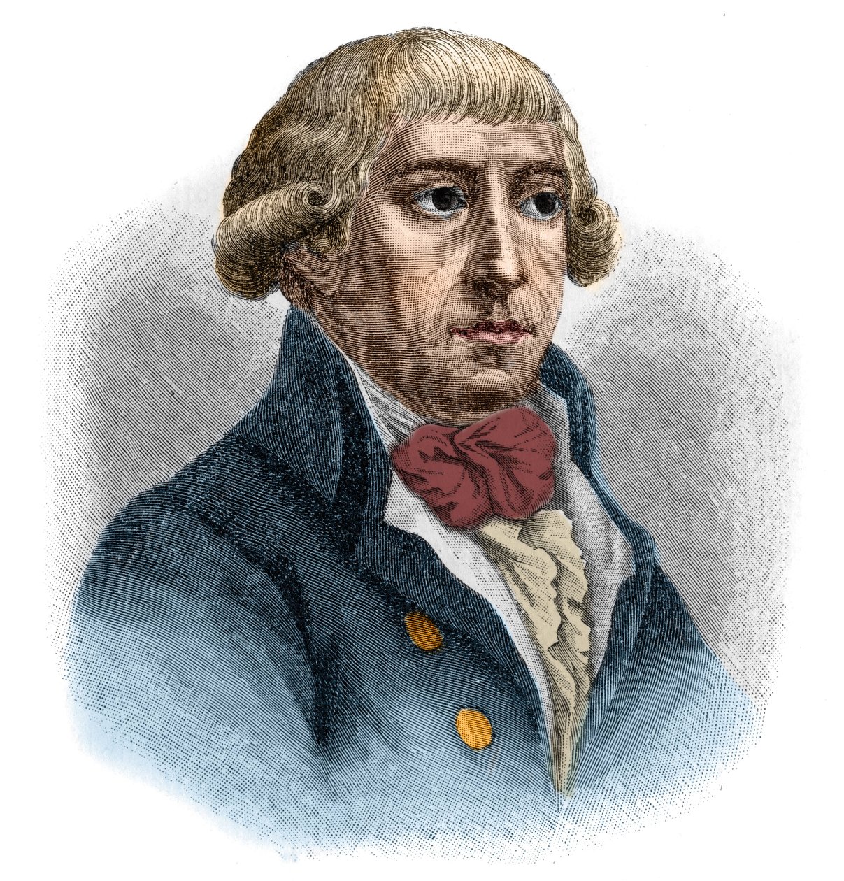 Portrét Gottfrieda Augusta Burgera (Geoffroy Auguste Burger od Unknown artist