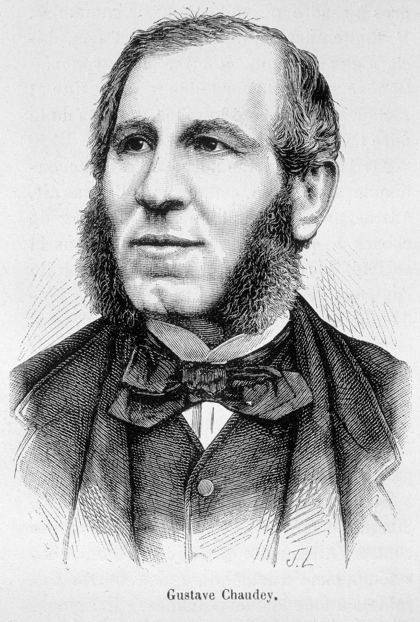 Portrét Gustava Chaudeyho od Unknown artist
