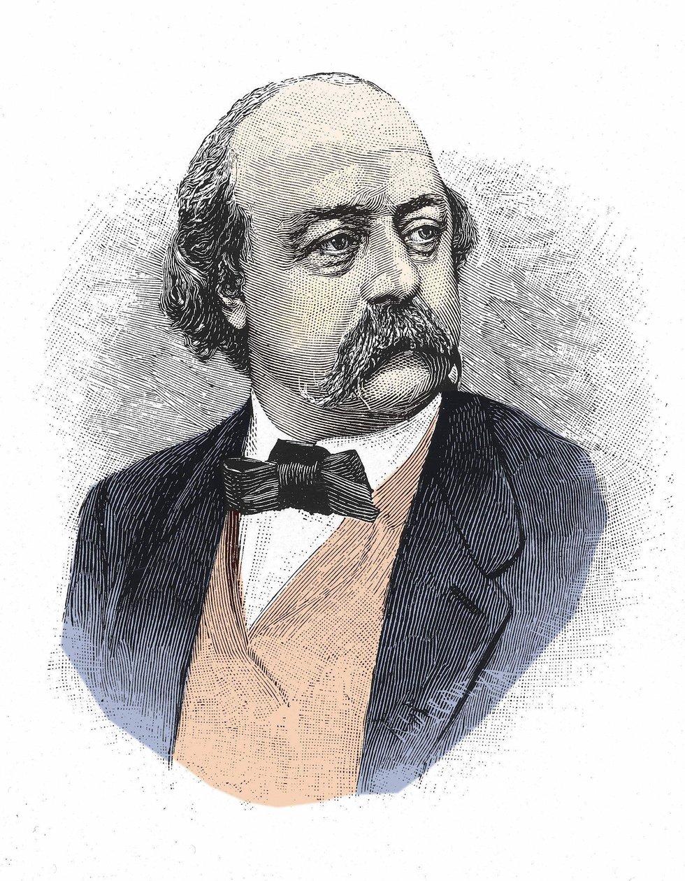 Portrét Gustava Flauberta (1821 - 1880). od Unknown artist