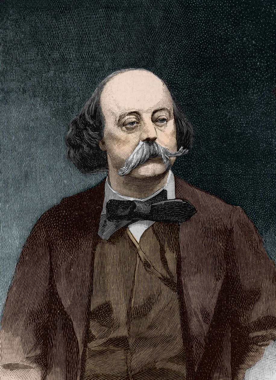 Portrét Gustava Flauberta (1821 - 1880) od Unknown artist