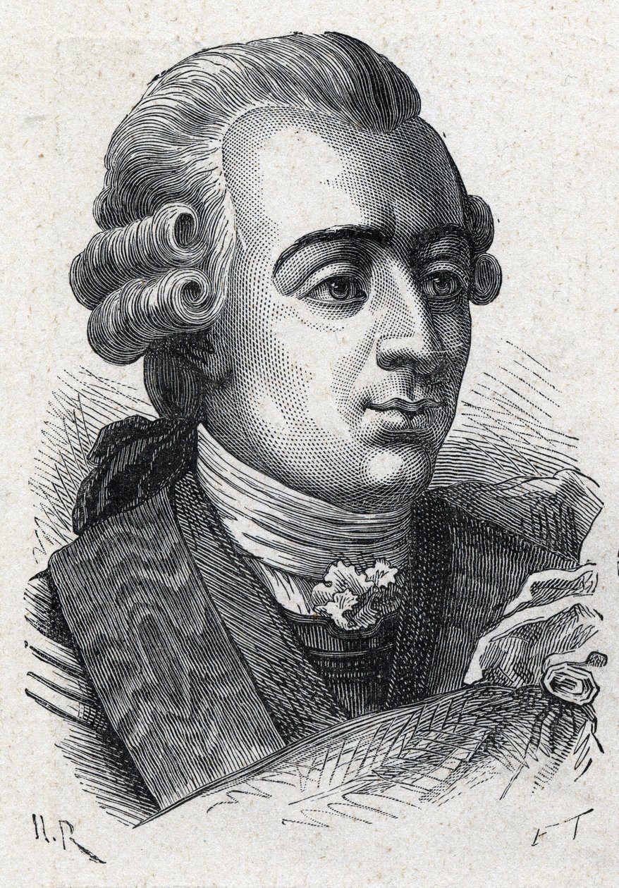 Portrét Gustava III. Suede (Gustav III od Unknown artist