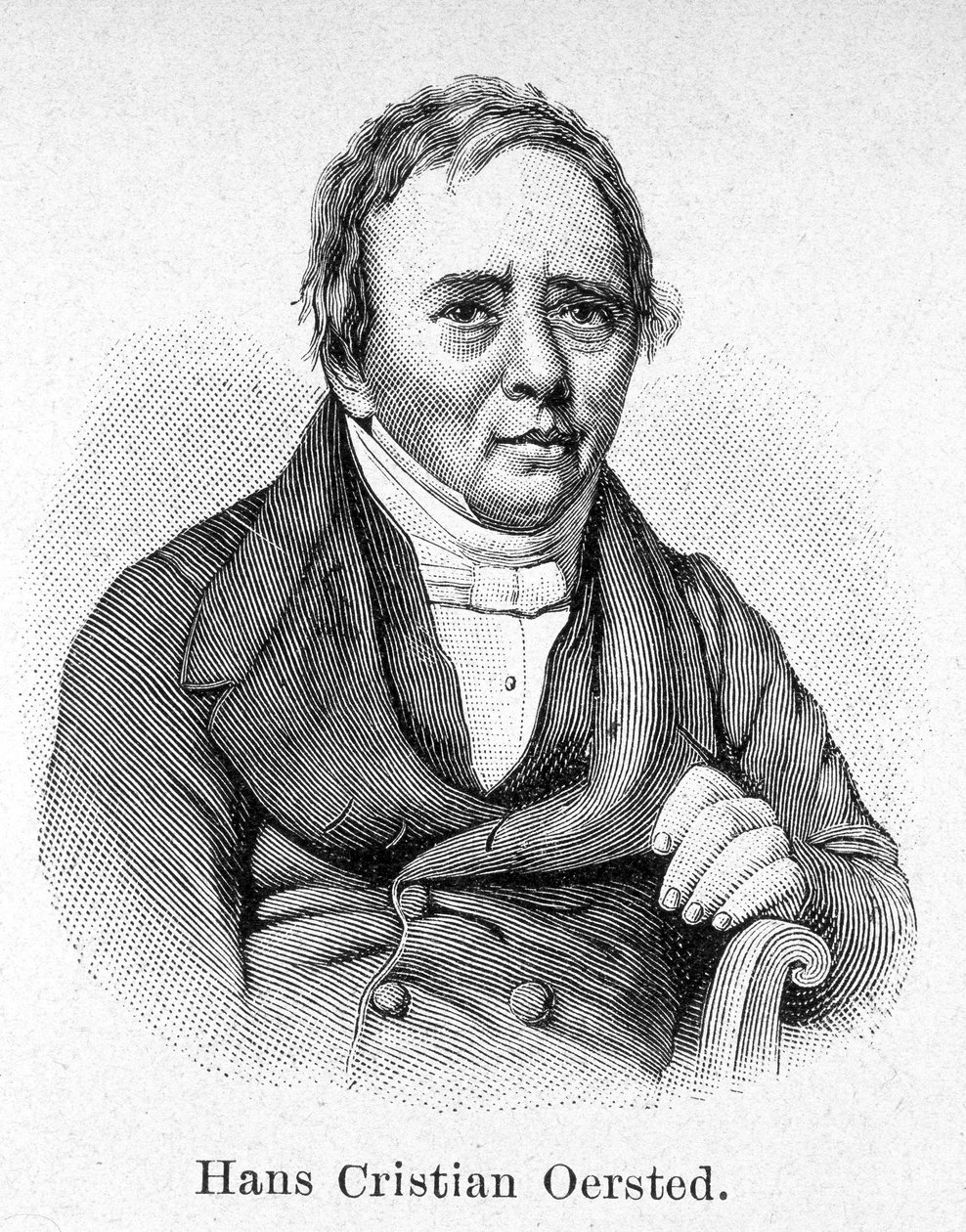 Portrét Hanse Christiana Oersteda (Oersted nebo Oersted od Unknown artist