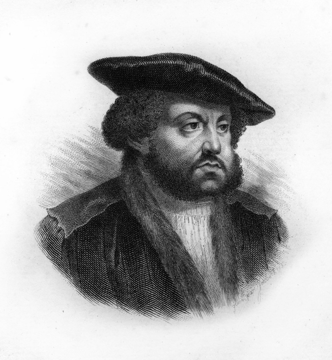 Portrét Hanse Holbeina 1495-1554 od Unknown artist
