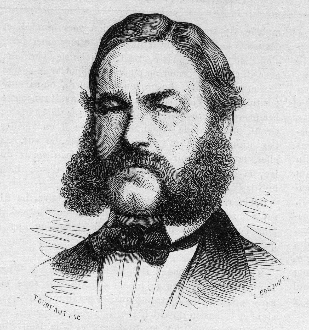 Portrét Henriho (Heinricha) Bartha Německý cestovatel a cestovatel 1821-1865. od Unknown artist