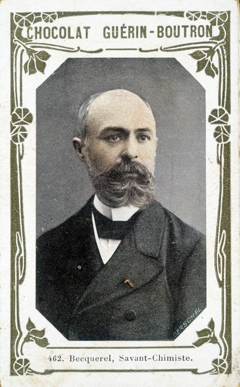 Portrét Henriho Becquerela (1852 - 1908), francouzského fyzika. od Unknown artist