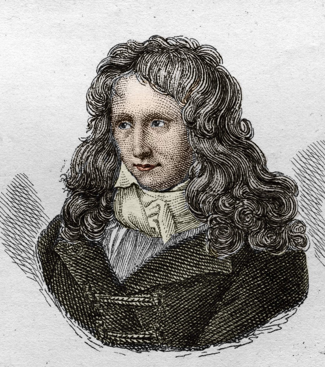 Portrét Henri Bernardin de Saint Pierre (Saint-Pierre nebo St-Pierre), francouzský spisovatel (1737-1814). Rytina z roku 1835. od Unknown artist