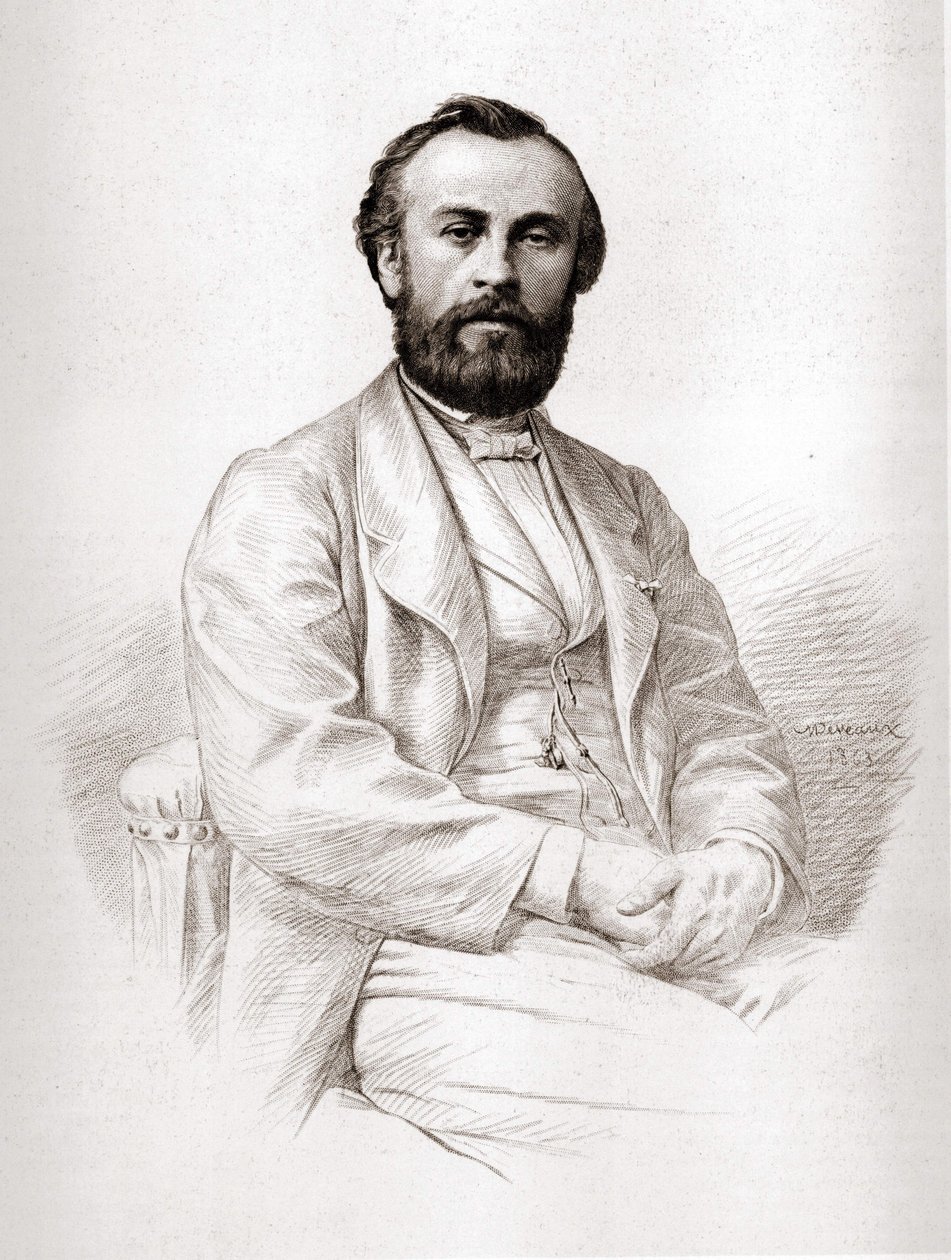 Portrét Henryho Giffarda (1825-1882), francouzského inženýra. od Unknown artist