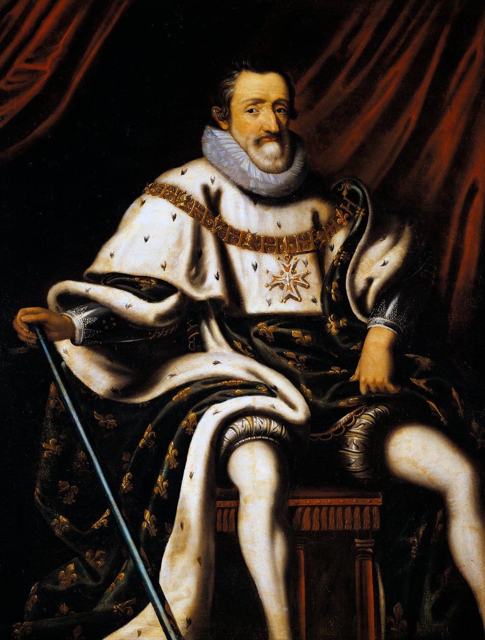 Portrét francouzského Jindřicha IV. (Pau od Unknown artist